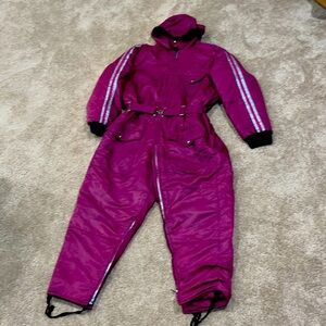 SKI BUNNY VINTAGE SNOWSUIT